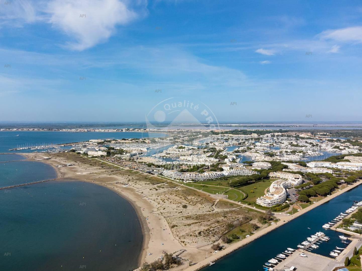 As22947-Studio Cabine Residence Direct Sur Plage 勒格罗-迪鲁瓦 外观 照片